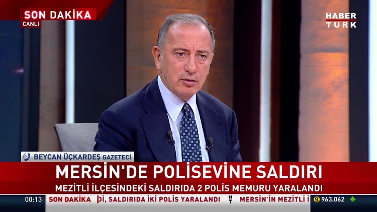 Mersin'de polisevine saldırı