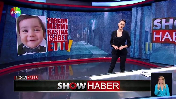 Yorgun mermi başına isabet etti!