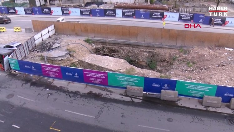 İSKİ kazasında bulunan Bizans kalıntıları; en az müdahaleyle proje devam edecek