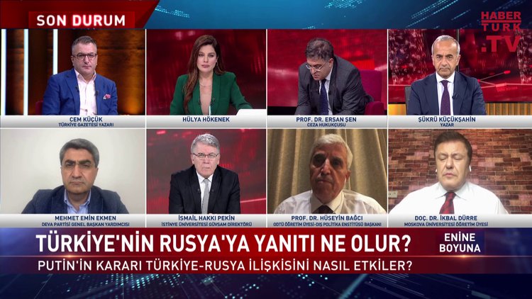 Enine Boyuna - 30 Eylül 2022 (Putin’in kararı Türkiye-Rusya ilişkisini nasıl etkiler?)