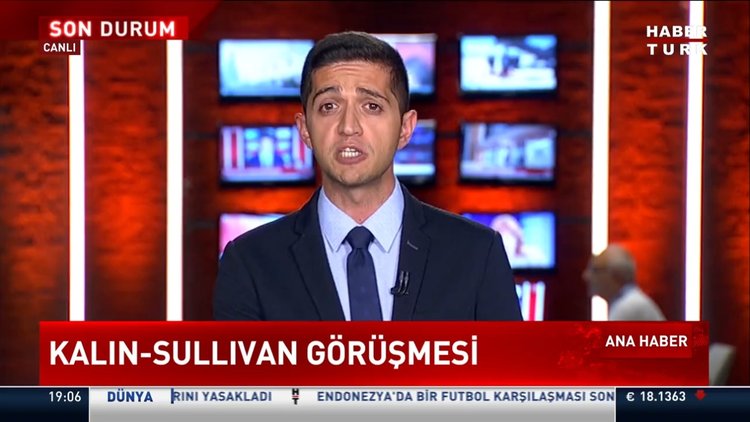 Cumhurbaşkanlığı Sözcüsü Kalın, ABD Ulusal Güvenlik Danışmanı Sullivan ile görüştü