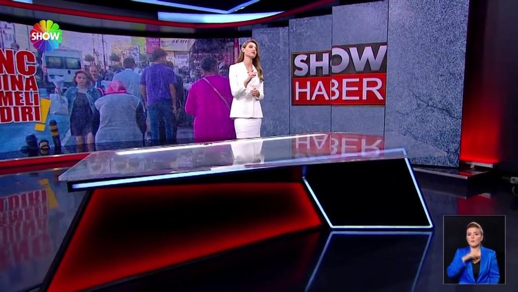 Genç kadına tekmeli saldırı