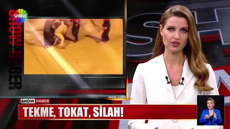 Sokak savaş alanına döndü