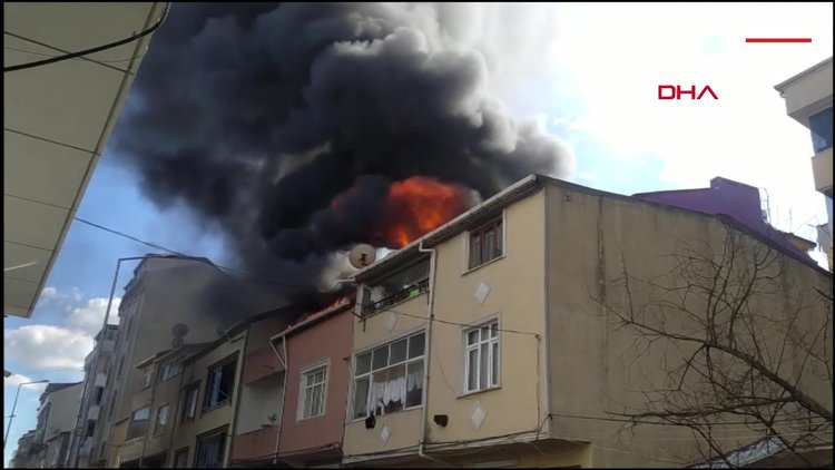 Arnavutköy'de çıkan yangında oti̇zmli̇ çocuk öldü