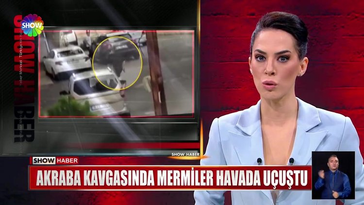 Akraba kavgasında mermiler havada uçuştu
