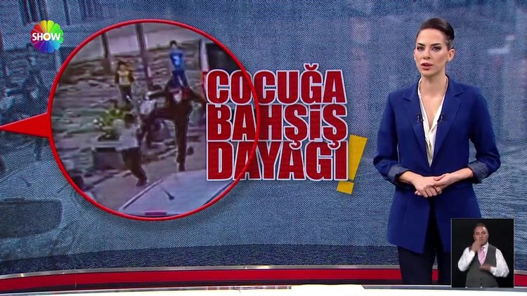 Bahşiş isteyen çocuklara saldırdı!