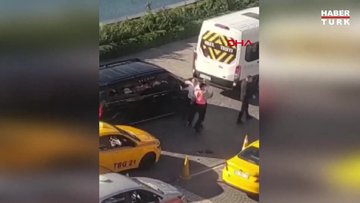 Sarıyer'de ağlayan çocuğuna aldırmayan yolcu, taksiciye silah doğrulttu