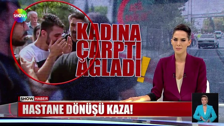 Hastane dönüşü kaza!