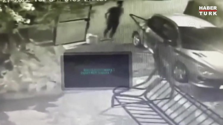 Sarıyerde bir kadını takip eden şüpheli, bahçede yakalandı