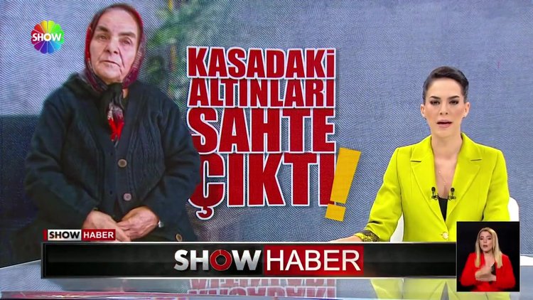 Kasadaki altınları sahte çıktı!