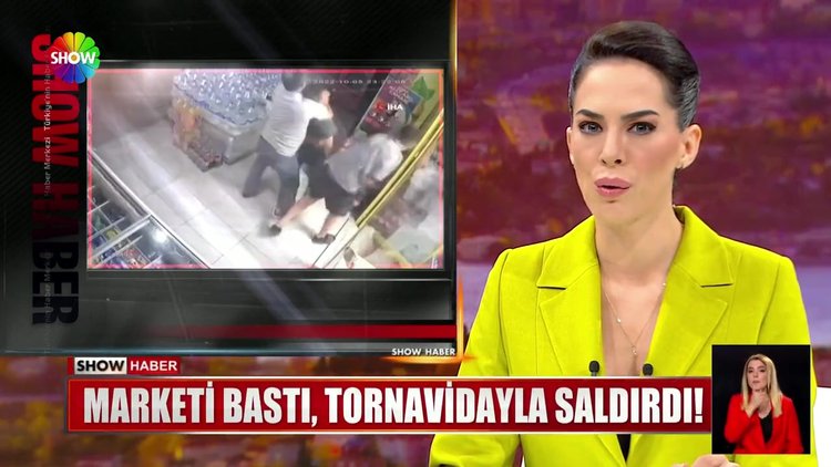 Marketi bastı, tornavidayla saldırdı!