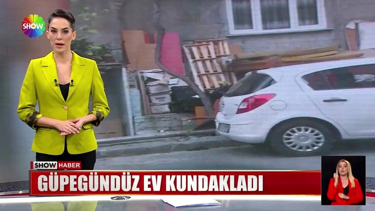 Güpegündüz ev kundakladı
