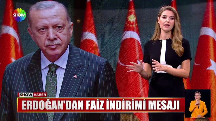 Erdoğan'dan faiz indirimi mesajı