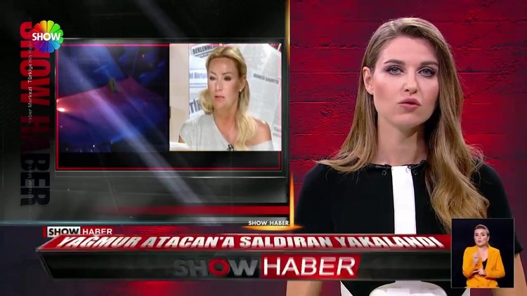 Yağmur Atacan'a saldıran yakalandı