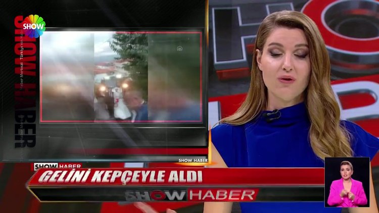 Gelini kepçeyle aldı