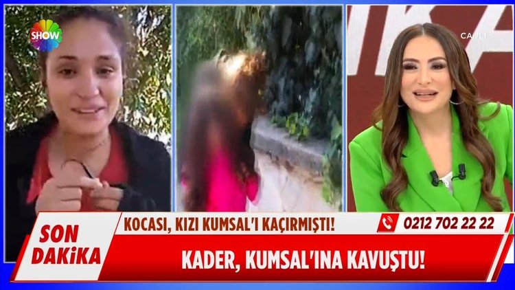 Kader Karakaya kızı Kumsal'a kavuştu!