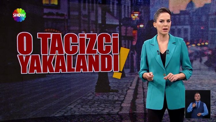 O tacizci yakalandı!