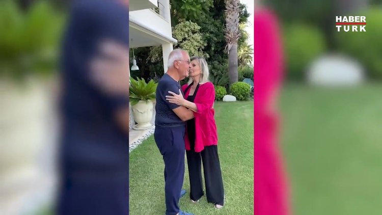 Filiz Akın iyi haberi eşinden aldı