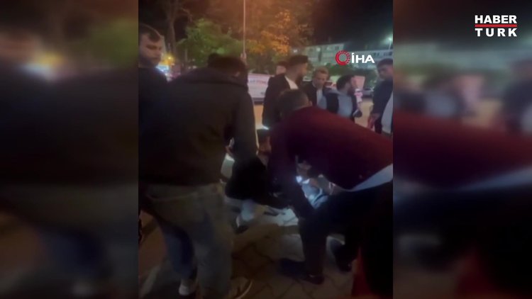 Yol verme kavgasında tartıştığı sürücüyü bıçaklayarak kaçtı