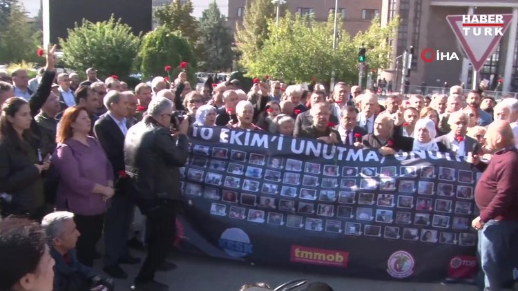 Ankara Garı saldırısında hayatını kaybedenler anıldı