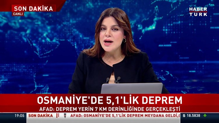 Osmaniye'de 5.1 büyüklüğünde deprem -1