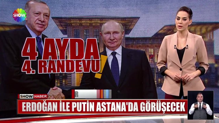 Erdoğan ile Putin Astana'da görüşecek