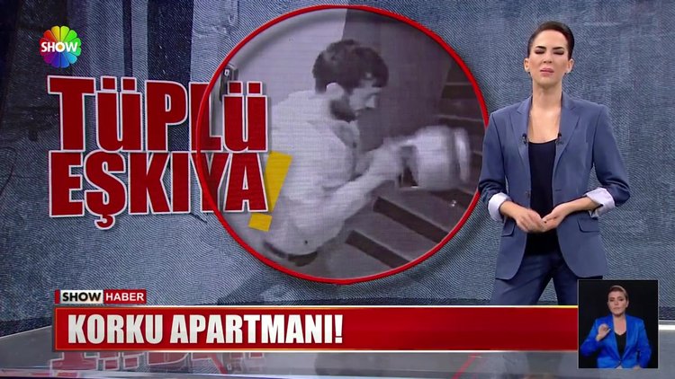 Komşusunun evini tüple bastı!