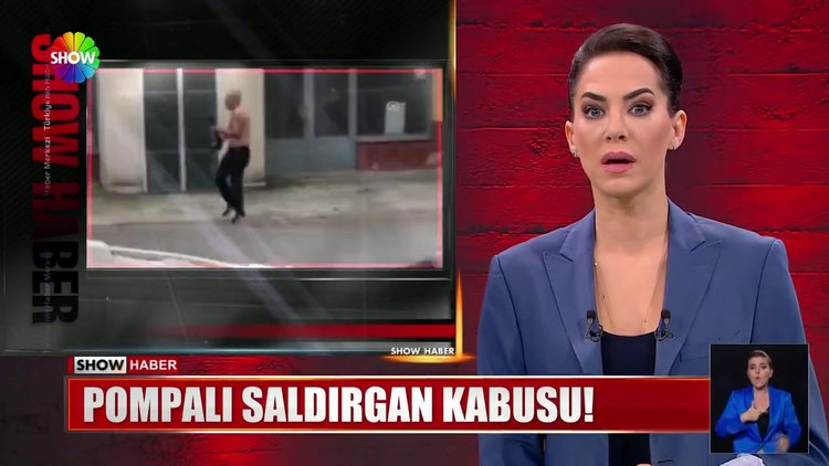Pompalı saldırgan kabusu!