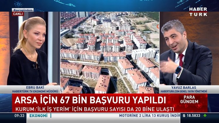 Arsa için 67 bin başvuru yapıldı