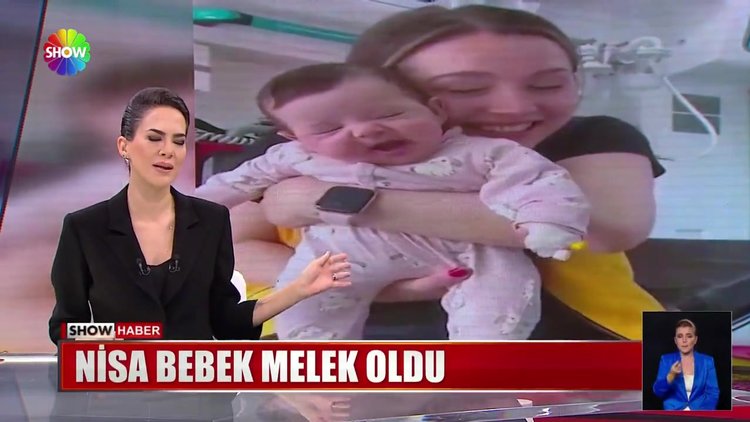 Nisa Bebek Melek oldu