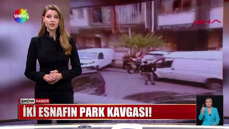 İki esnafın park kavgası!