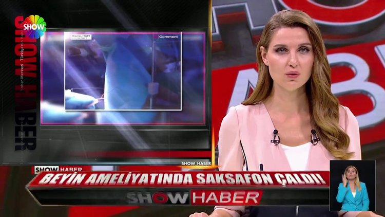 Beyin ameliyatında saksafon çaldı!