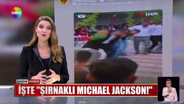 İşte ''Şırnaklı Michael Jackson!''