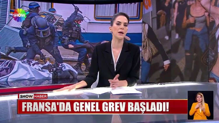 Fransa'da genel grev başladı!