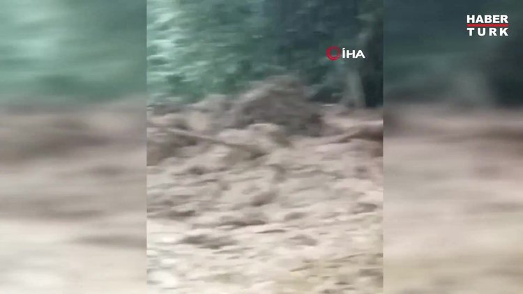 Şiddetli yağış Rize'yi etkisi altına aldı