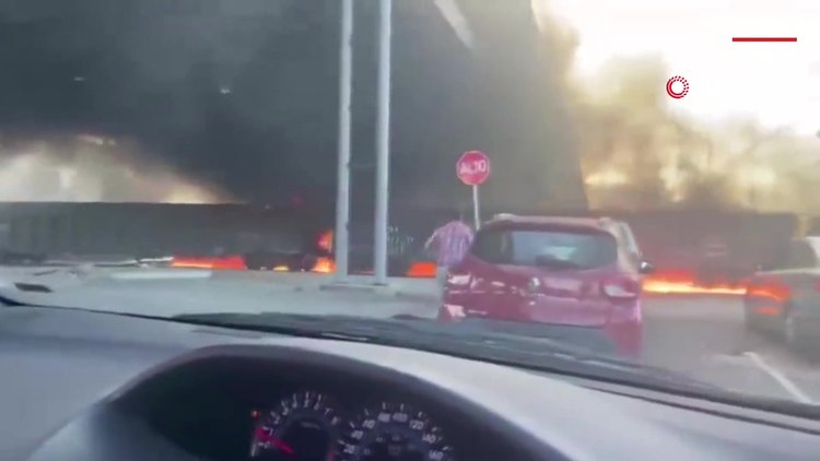 Meksika'da tren, gaz tankerine çarptı: Yüzlerce ev zarar gördü