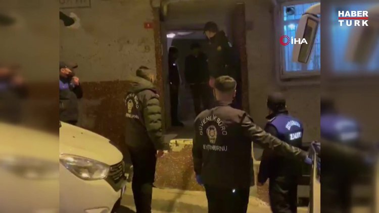 Zeytinburnu'nda günübirlik pansiyon operasyonu: 350 kaçak göçmen yakalandı