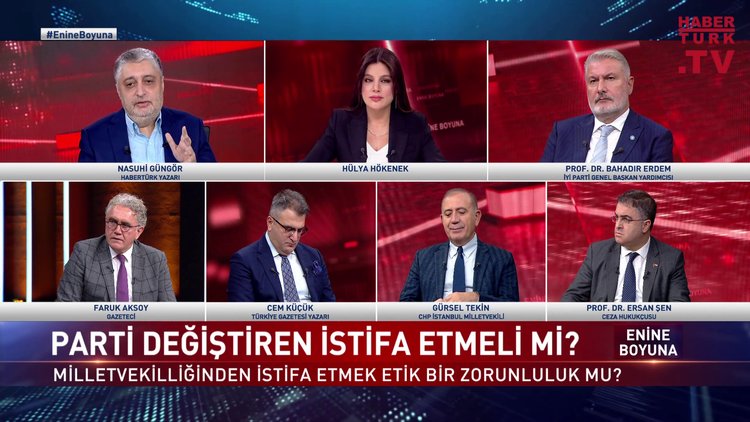 Enine Boyuna - 21 Ekim 2022 (Parti değiştiren milletvekili istifa etmeli mi?)