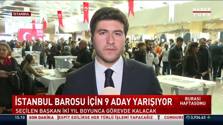 İstanbul Barosu için 9 aday yarışıyor