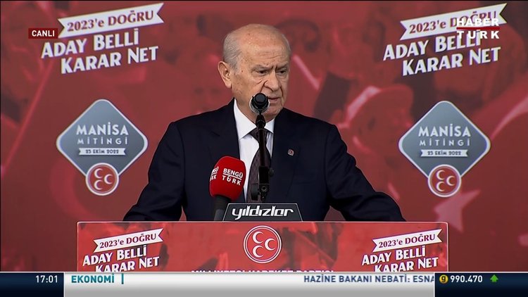 MHP lideri Bahçeli'den açıklamalar