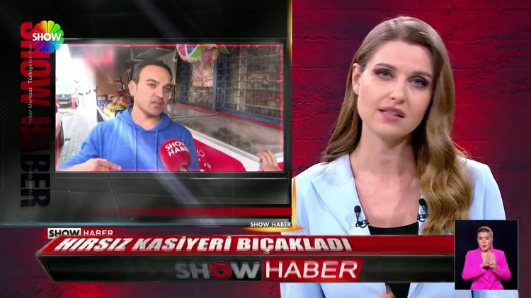 Hırsız kasiyeri bıçakladı