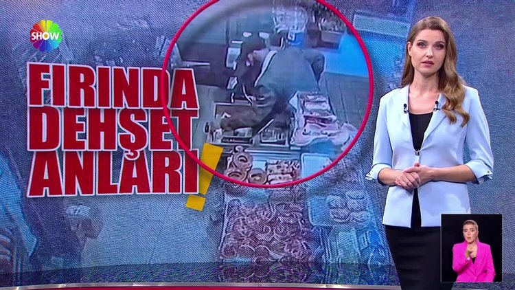 Fırında bıçaklı dehşet!