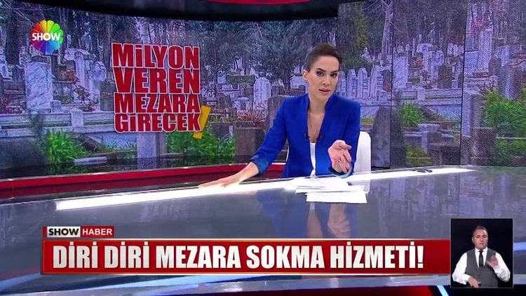 Diri diri mezara sokma hizmeti!