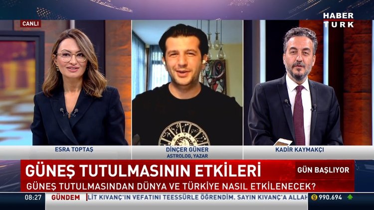Ünlü astrolog Dinçer Güner Güneş Tutulması'nın burçlara etkisini anlattı