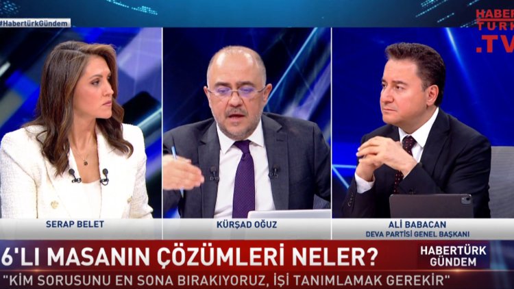 Habertürk Gündem 26 Ekim 2022 (6&#039;lı Masa&#039;nın çözümleri nasıl? Ali Babacan yanıtladı)