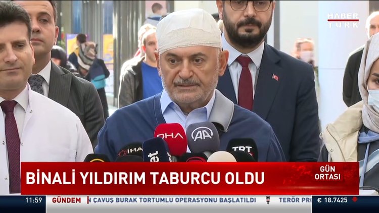 Binali Yıldırım taburcu oldu