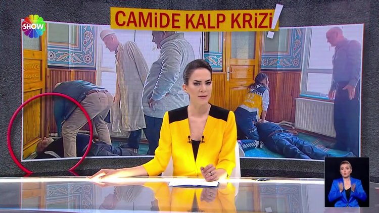 Camide kalbi tekledi