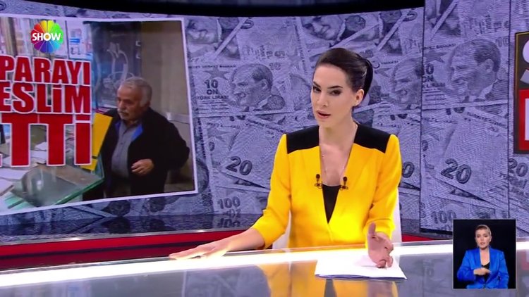 Televizyonda gördü, parayı iade etti