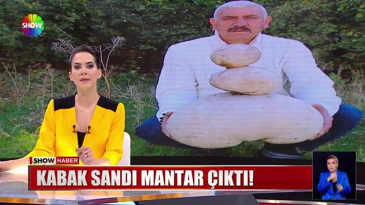 Kabak sandı mantar çıktı!
