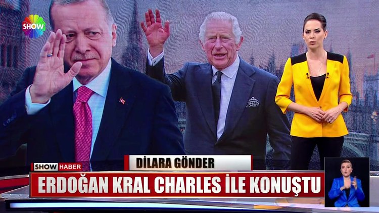 Erdoğan Kral Charles ile konuştu